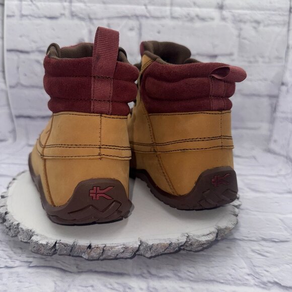 Kuru Quest Women's Size 7.5 Hiking Boots Golden Wheat Leather EUC - Picture 6 of 11